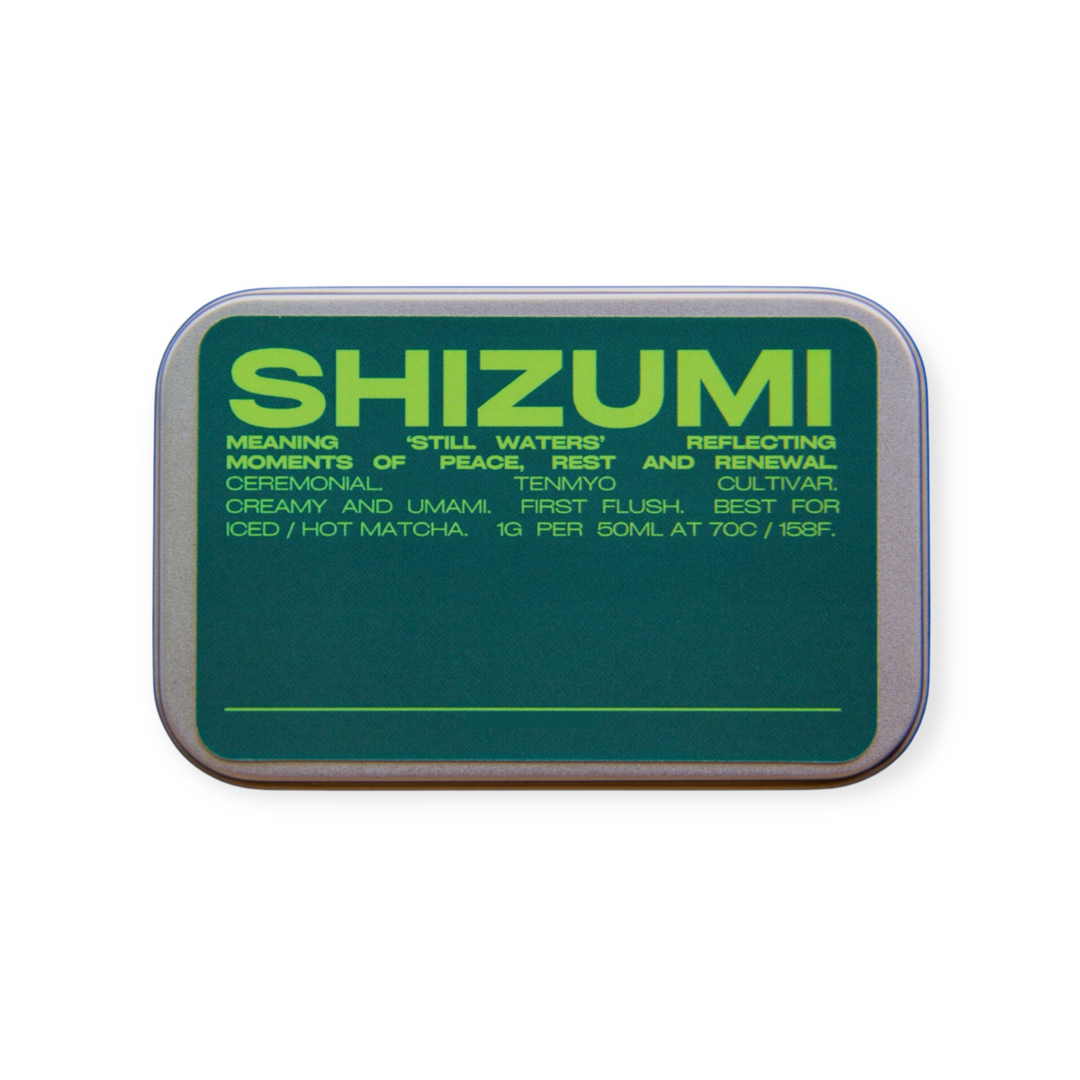 SHIZUMI Ceremonial Matcha (WHOLESALE)